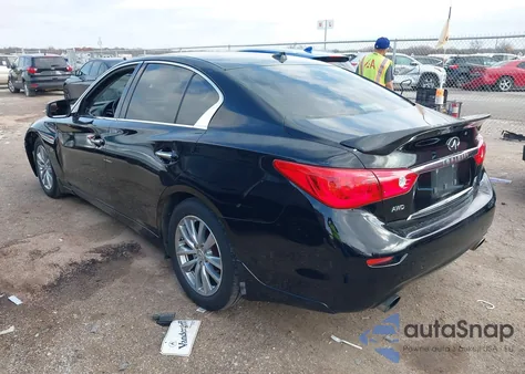 2017 Infiniti Q50 3.0T Premium из США, поврежденный, VIN JN1EV7AR0HM840297